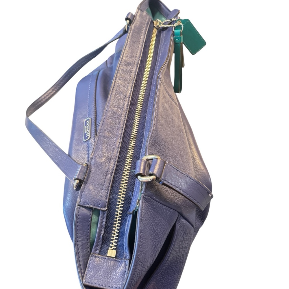 Coach Vibrant Purple Shoulder Bag - Picture 12 of 13